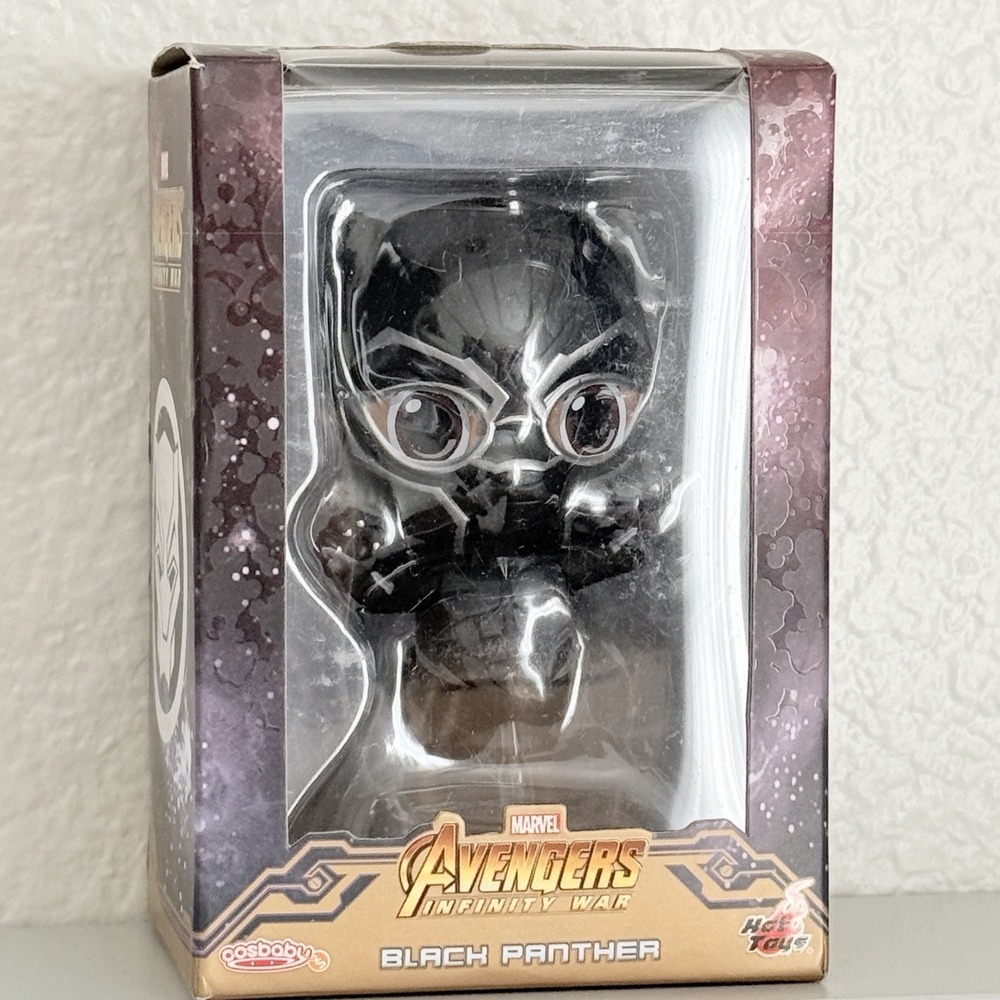 Hot Toys Cosbaby Black Panther Infinity War COSB438 Marvel Avengers 2018 in Box‎